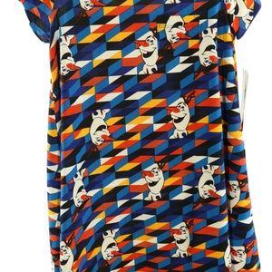 LuLaRoe Scarlet Olaf (Slight spot on dress)